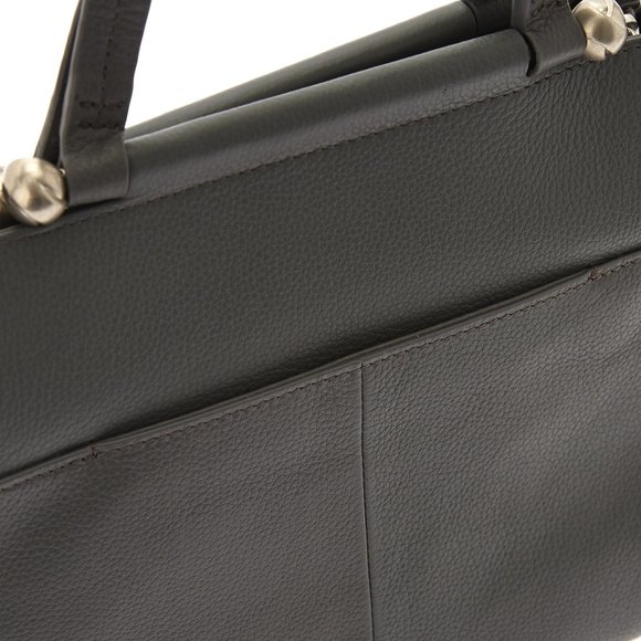 Foley + Corinna leather Top Handle Bag, Black - Picture 11 of 15